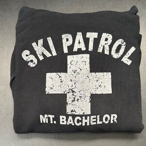 Ski Patrol Black Sweater